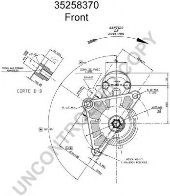 PRESTOLITE ELECTRIC 35258730 -  Стартер